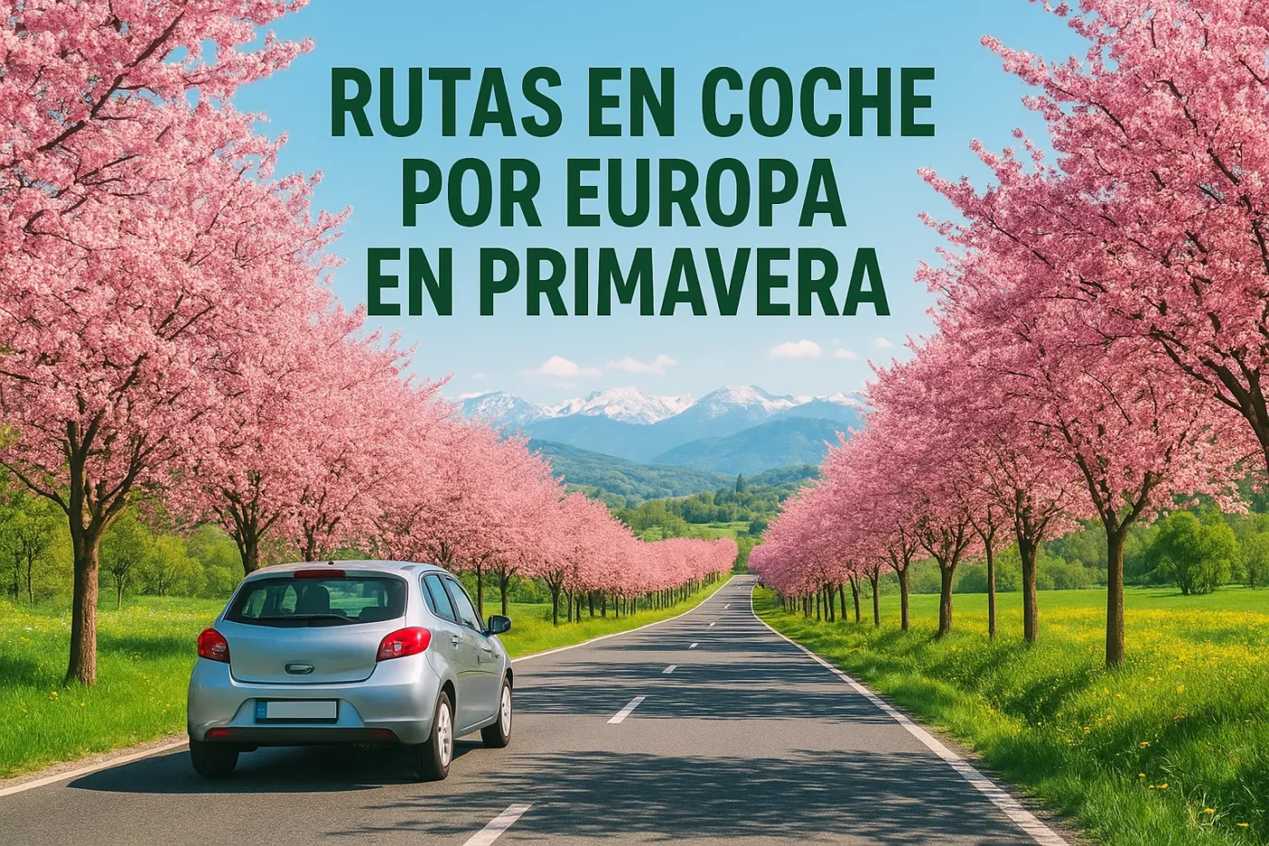 rutas en coche por Europa en primavera
