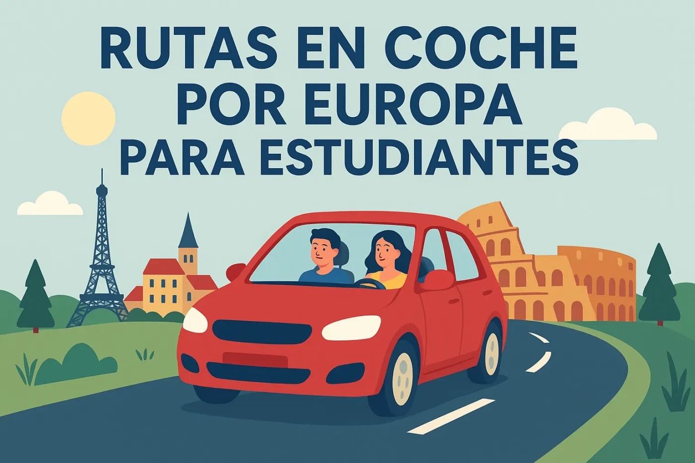rutas en coche por Europa para estudiantes