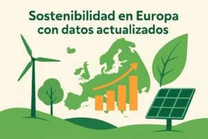 sostenibilidad en Europa con datos actualizados