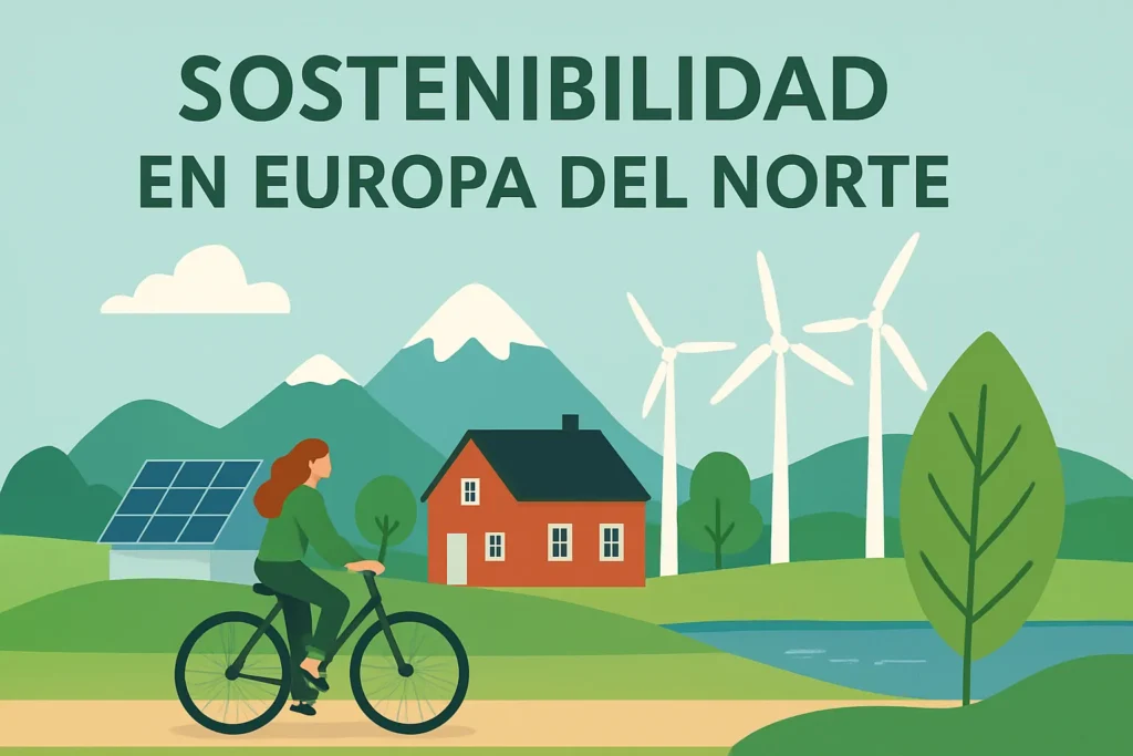 sostenibilidad en Europa en Europa del Norte