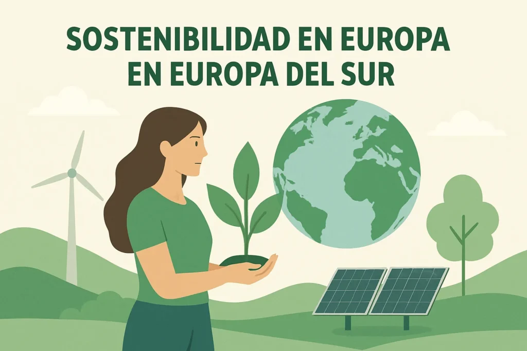 sostenibilidad en Europa en Europa del Sur