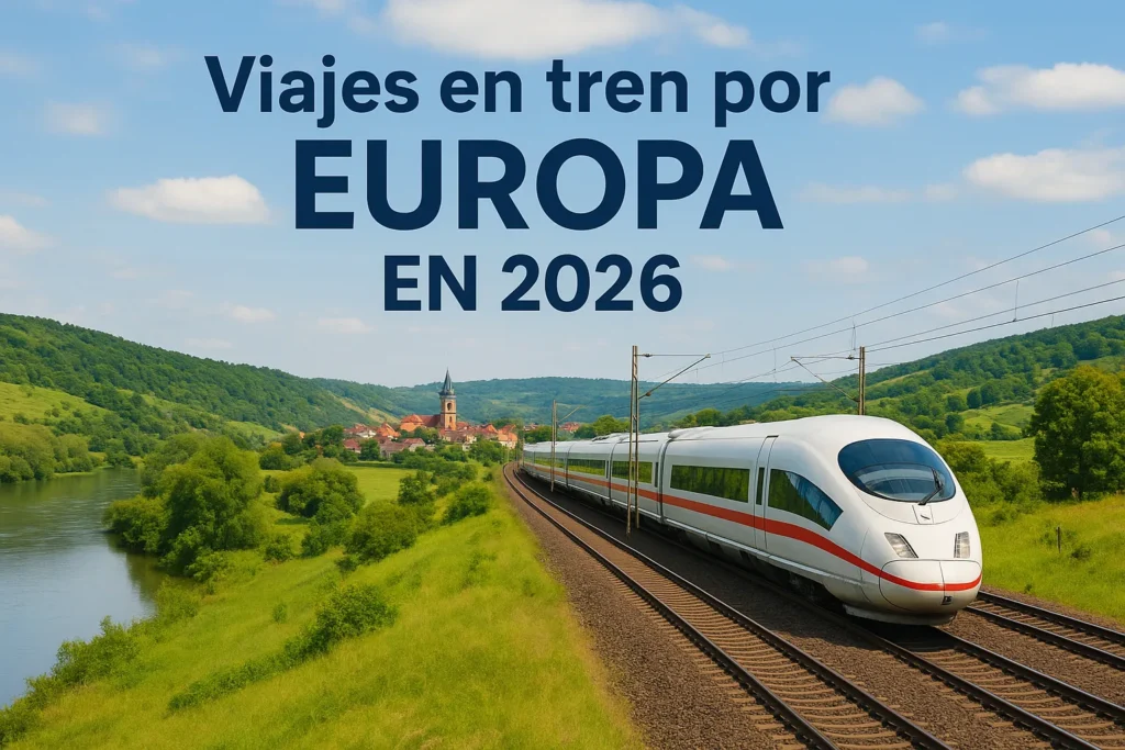 viajes en tren por Europa en 2026