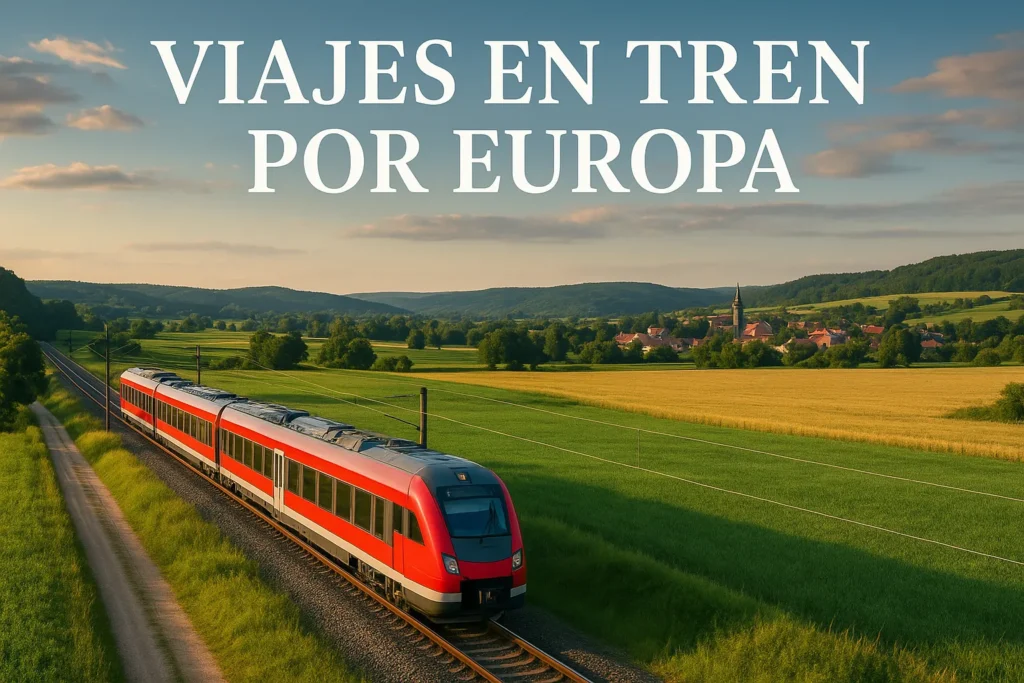 viajes en tren por Europa en coche