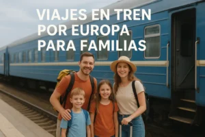 viajes en tren por Europa para familias
